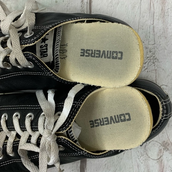 ❗️Sold❗️CONVERSE LEATHER low cut Men’s size 12 - Picture 7 of 7